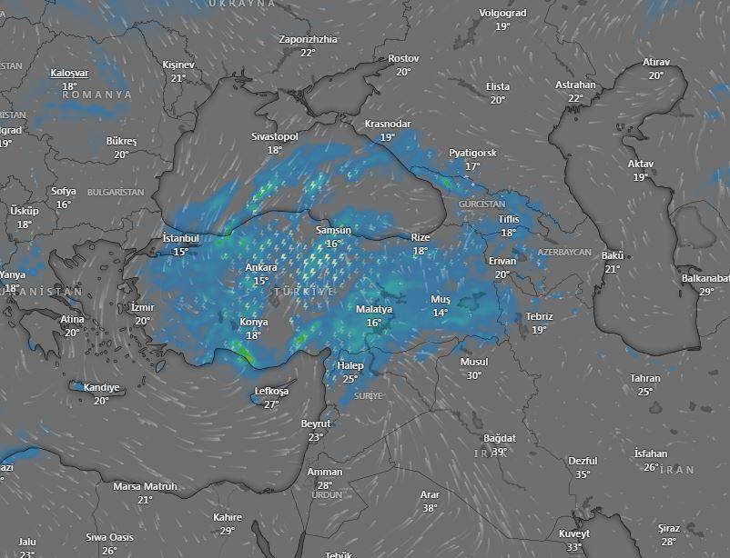 Dışarı çıkmadan bir kez daha düşünün! Meteoroloji 6 il için saat verip uyardı 8